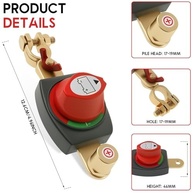 Interruptor Desconexão Bateria 12V/48V Universal - Isolador Positivo à Prova d'Água - imagem 3