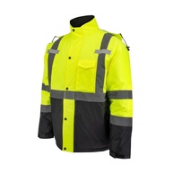 Jaqueta Hi-Vis Sj411qb Class 3 Economy Parka With Quilted Lining Radiansadulto-unissex - imagem 1