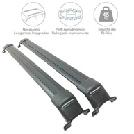 Rack Travessa de Teto Bagageiro Jeep Commander 2021-2024 - Fixação Original Preta - imagem 3