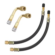 Adaptador Extensor Válvula Pneu 90° JicSuXi: Facilite o Enchimento em Qualquer Veículo - imagem 1