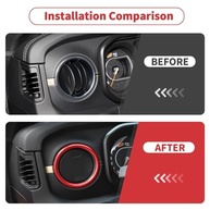 Capas de Ventilação Linskip Vermelhas para Jeep Wrangler JL 4XE e Gladiator JT 2024-2025 - Acessórios Internos Premium - imagem 3