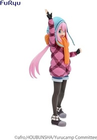 Boneco Nadeshiko Kagamihara - FuRyu PVC 17cm - Acampamento Descontraído - imagem 5