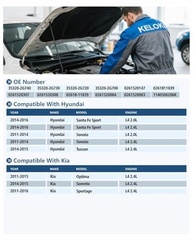 KELOKE Bomba de Combustível Alta Pressão para Hyundai Santa Fe, Sonata, Tucson e Kia Optima, Sorento, Sportage - imagem 3