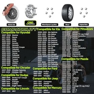 Espaçadores de Roda Hubcentric 50mm 5x114.3 para Genesis, Mazda, Kia, Mitsubishi e mais - imagem 3