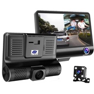 Kit 3 Câmeras Veicular Full HD: Segurança Completa para Seu Carro - imagem 1