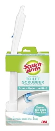 Scotch-Brite Kit Inicial Esfregão Descartável com Refis e Alvejante Integrado - Limpeza Profunda e Prática - imagem 1