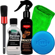 Kit Completo Renova Plástico Vintex & Dracco: Restaure e Proteja seu Veículo - imagem 1