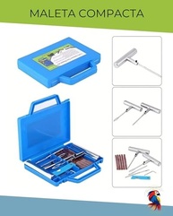 Kit Essencial: Reparo Rápido de Pneus com Maleta e Macarrão para Carros e Motos - imagem 4