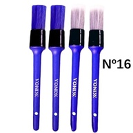 Kit 4 Pincéis Vonixx: Limpeza Profissional para Carro e Moto - imagem 3