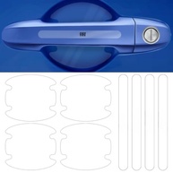 Kit 8 Peças Adesivo Protetor para Maçaneta de Porta - Proteção Transparente Antiarranhões - imagem 3