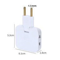 Adaptador Tomada Universal Dobrável Articulado Flex 3 Saídas 16A - Azul (Kit 3 Peças) - imagem 3