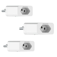 KIT 3 Protetores de Rede Qualitronix 20A Bivolt: Segurança Total contra Raios e Surtos para Seus Eletrônicos - imagem 1