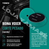 Kit Boina Polimento Automotivo Vonixx Voxer 3" - Corte, Refino e Lustro Completo - imagem 4