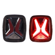 Lanterna Traseira LED Jeep Wrangler TJ 1998-2006: Freio, Seta, Ré e Estacionamento - Kit 1 Par - imagem 1