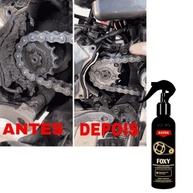 Kit Completo Limpeza Moto Vonixx: Shampoo Moto-V, Limpador Corrente Foxy e Escova Profissional - imagem 5
