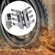 Protetor de Para-lama Dianteiro QccHieUs para Yamaha NMAX155, XMAX300, TMAX - Prata - imagem 5
