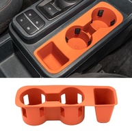 Suporte de Copo Silicone Ford Maverick 2022-2025: Console Central Laranja - Acessório Essencial - imagem 1