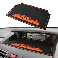 Tapete de Painel Laranja para Subaru Crosstrek, Forester e Impreza (2012-2018) - Proteção Antiderrapante e Estilo - imagem 1