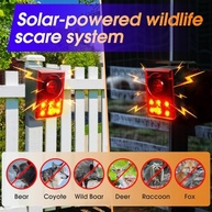 Alarme Solar com Latido de Cachorro e Som de Tiro: Proteção Inteligente e Eficaz contra Animais Indesejados - imagem 5