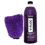 Kit Lavagem Automotiva Premium Vonixx: Shampoo V-Floc 1,5L + Luva Microfibra Roxa - imagem 2