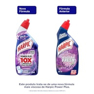 Harpic Power Plus Lavanda 500ml - Desinfetante Sanitário com 10x Mais Poder de Limpeza - imagem 3