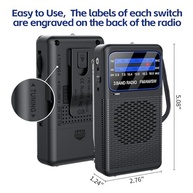 Rádio Portátil AM/FM/SW 3 Faixas com Lanterna LED - Seu Companheiro de Bolso - imagem 4