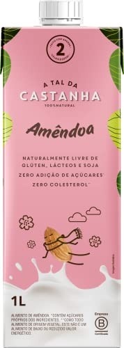 Kit 2X: Leite Vegetal Amêndoa A Tal da Castanha 1L - imagem 2