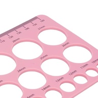 Kit de Medição de Flange para Bomba de Leite - Régua de Silicone com 10 Tamanhos + Fita Métrica - imagem 5