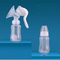 Bomba Tira-Leite Manual 150 ml – Extrator de Leite Materno com Alavanca Ergonômica, Silicone Livre de BPA, Coletor Portátil e Silencioso - imagem 5
