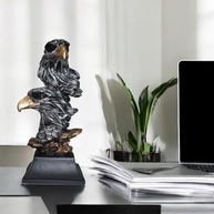 Estatueta de Águia em Resina 32cm - Símbolo de Poder, Liderança e Visão de Negócios para Escritório e Casa - imagem 3