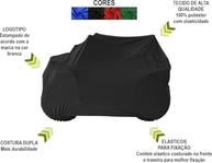 Capa Premium para Quadriciclo Can-Am Outlander Max Limited 1000 R - Proteção Total Preta - imagem 5
