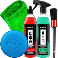 Kit Completo Vonixx Shiny: Revitalizador, Limpa Pneus e Acessórios para Detalhamento Automotivo - imagem 2