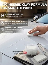 TAKAVU Barras de Argila para Limpeza Profunda de Carros - 2 Unidades 100g Cada - imagem 4