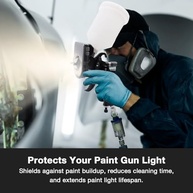 Capas de Luz para Pistola de Pintura YUZES 025 – Pacote com 20 Unidades Sem Limpeza - imagem 3