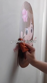 Adesivo de Parede Bailarina Loira - Decore o Quarto da Menina com Estilo e Magia - imagem 4