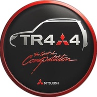 Capa de Estepe Exclusiva Pajero TR4 4x4 CN317 Lorben: Proteção e Estilo para seu SUV - imagem 2