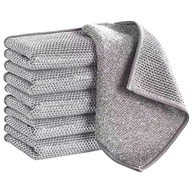 Pano de Louça 6 Peças Premium - Seco e Molhado | Antiarranhão e Absorvente - imagem 1