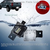 Luz de Placa LED para Chevrolet Silverado e GMC Sierra 1500/2500HD/3500HD (2015-2025) - Iluminação 6000K Branca - imagem 5