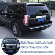 Adesivo Protetor 3ª Luz de Freio para Cadillac Escalade 2007-2014 - Estilo e Durabilidade em PVC Impermeável (Cinza) - imagem 3