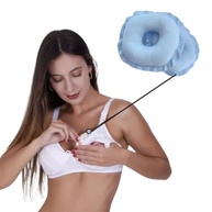 Kit Com 4 Pares Rosquinha de Amamentação 100% Algodão Macias e Lavável Protetor Mamilo Absorvente Mamães - imagem 2
