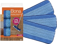 Bona Almofada de Microfibra para Pisos de Madeira - 3 Unidades com Design de Limpeza Dupla - imagem 1