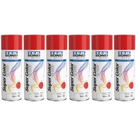 Kit 6 Tintas Spray Vermelho TekBond - Acabamento Profissional para Metais, Madeira e Artesanato - imagem 1