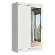 Guarda-Roupa Solteiro Madesa Tokio 2P com Espelho e 2 Gavetas – Organize seu Quarto com Estilo - imagem 2