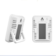 Termômetro digital higrômetro com indicador de conforto, traseira magnética e suporte para casa, quarto de bebê, escritório, estufa - imagem 5
