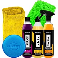Kit Completo Lavagem Automotiva Vonixx: Shampoo, Cera, Luva e Mais! - imagem 1