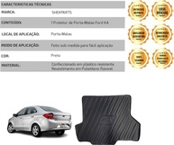 Protetor de Porta-Malas Ka+ Sedan (2015-2023) - Bandeja Em Relevo Premium - imagem 2