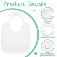 Conjunto DIY Babadores Bebê - 88 Peças com Estêncis, Marcadores e Clipes - imagem 4
