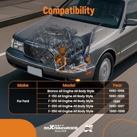 Bomba de Direção Hidráulica maXpeedingrods com Reservatório para Ford F-150, F-350, Bronco e mais (1990-1997) - imagem 3