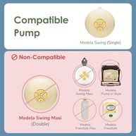 Tubo de Substituição para Bomba de Leite Medela Swing - 1 Unidade Sem BPA - Peça Original Maymom - imagem 3