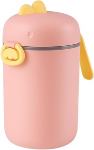 Pote Dosador Rosa com Colher Medidora para Leite em Pó - 800ml - imagem 1